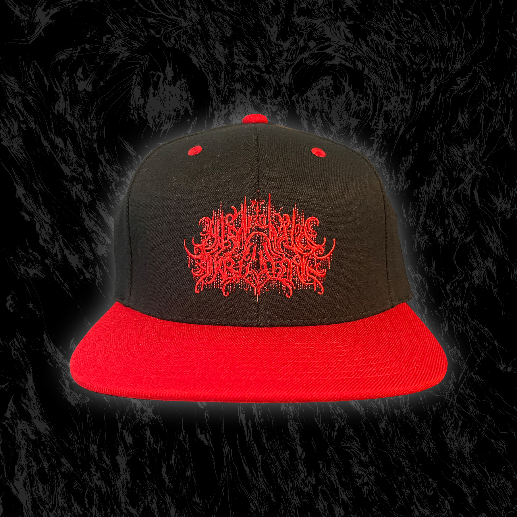 A WAKE IN PROVIDENCE Logo Snapback (Scarlet Variant) /6